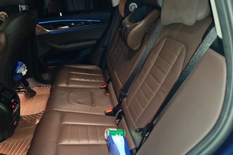 Used BMW X3 2020 xDrive30i Luxury Model with M Sport Package Left Rear Seat