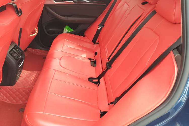 Used BMW X3 2020 xDrive30i Luxury Model with M Sport Package Left Rear Seat
