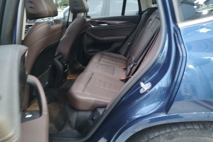 Used BMW X3 2020 xDrive30i Luxury Model with M Sport Package Left Rear Seat