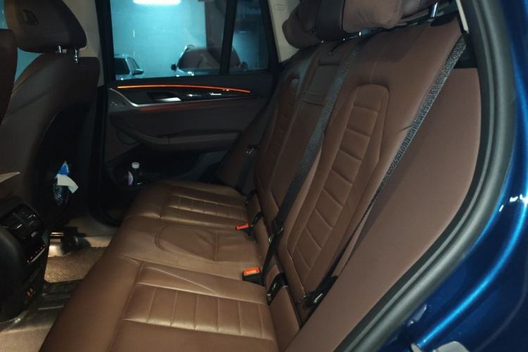 Used BMW X3 2020 xDrive30i Luxury Model with M Sport Package Left Rear Seat