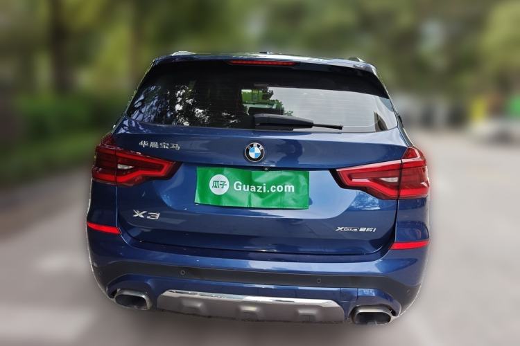 Used BMW X3 2020 xDrive25i Luxury Package Rear