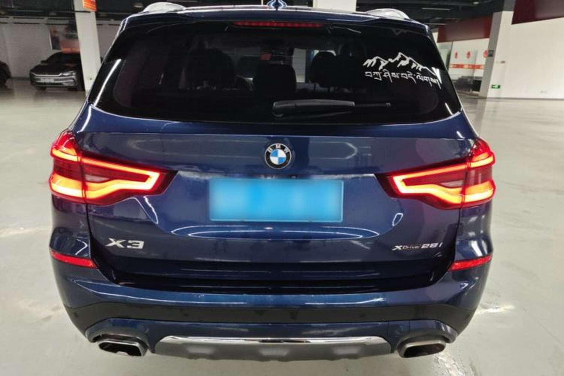 Used BMW X3 2020 xDrive28i Luxury Package Rear