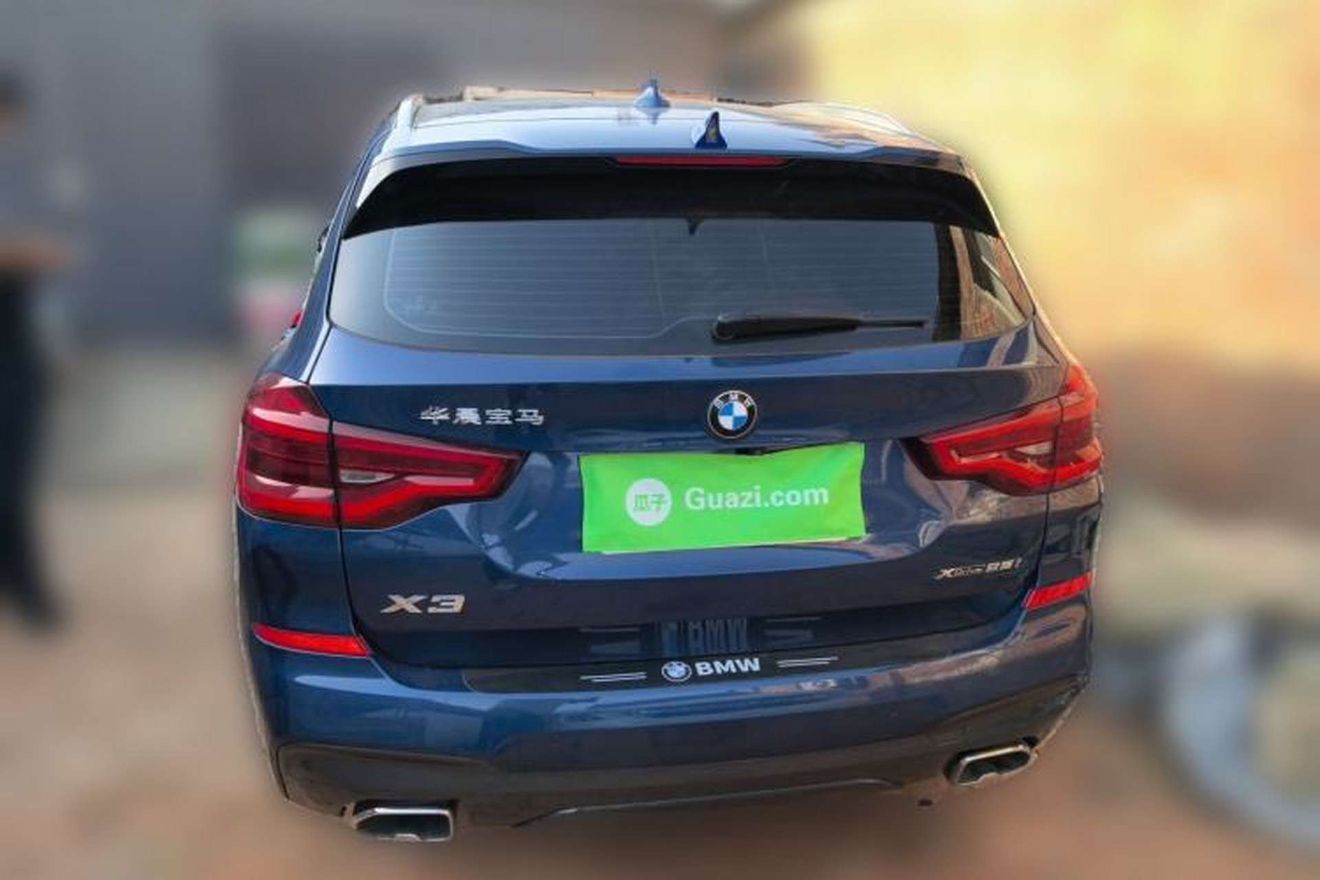 Used BMW X3 2020 xDrive25i M Sport Package Rear
