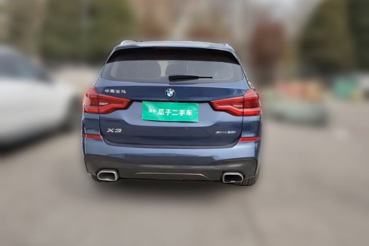 Used BMW X3 2020 xDrive30i Luxury Model with M Sport Package Rear
