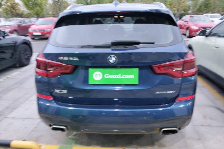 Used BMW X3 2020 xDrive30i Luxury Model with M Sport Package Rear