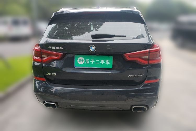 Used BMW X3 2020 xDrive30i Luxury Model with M Sport Package Rear