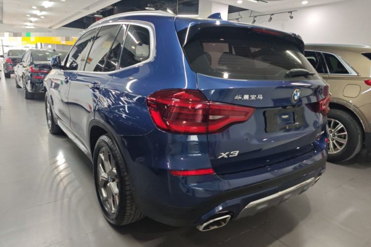 Used BMW X3 2020 xDrive28i Luxury Package Rear Left 45 Deg