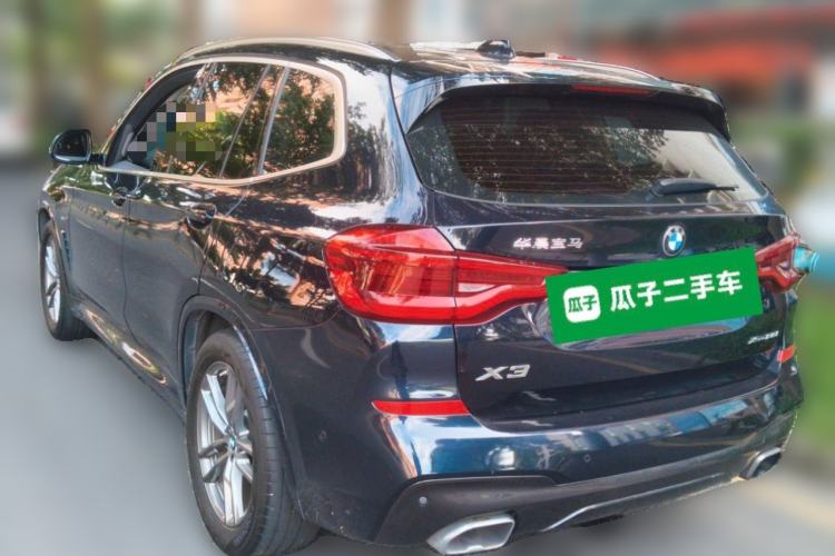 Used BMW X3 2020 xDrive28i M Sport Package Rear Left 45 Deg