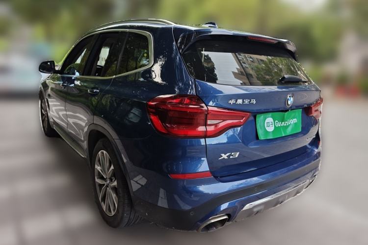 Used BMW X3 2020 xDrive25i Luxury Package Rear Left 45 Deg