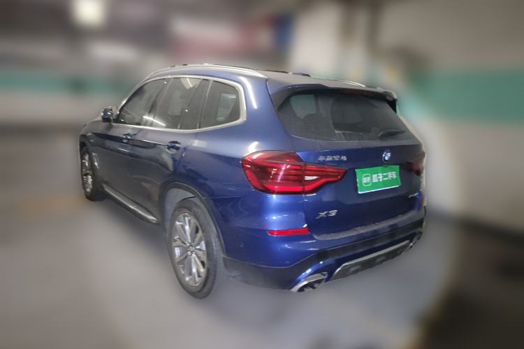 Used BMW X3 2020 xDrive25i Luxury Package Rear Left 45 Deg