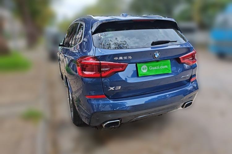 Used BMW X3 2020 xDrive25i M Sport Package Rear Left 45 Deg