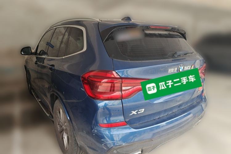 Used BMW X3 2020 xDrive28i M Sport Package Rear Left 45 Deg