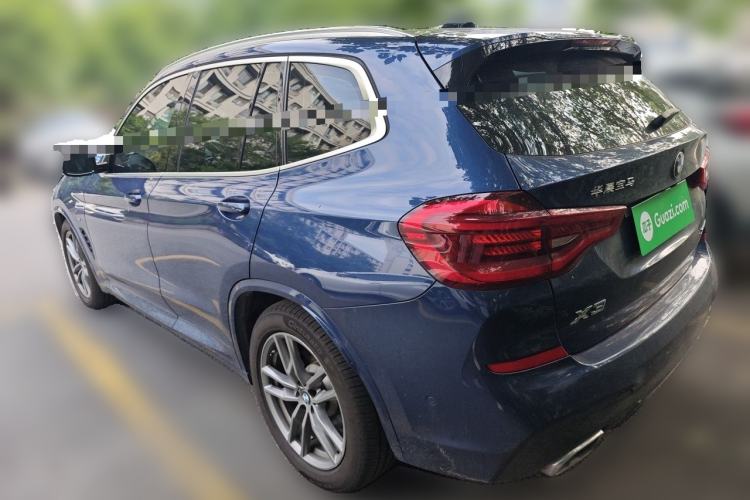 Used BMW X3 2020 xDrive28i M Sport Package Rear Left 45 Deg