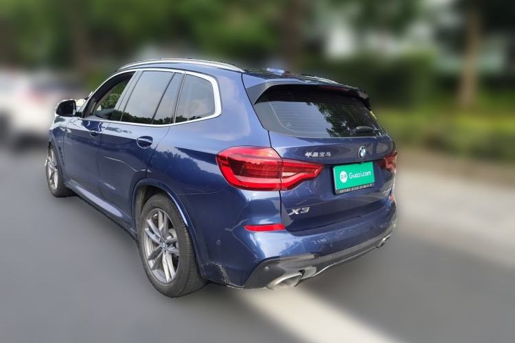Used BMW X3 2020 xDrive28i M Sport Package Rear Left 45 Deg