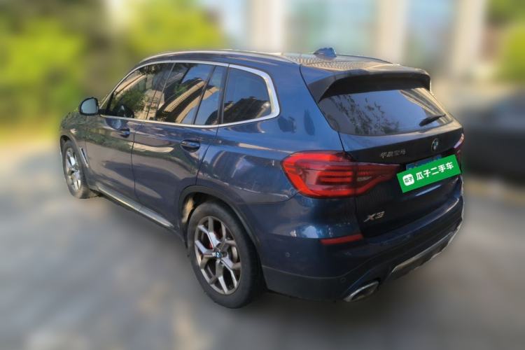 Used BMW X3 2020 xDrive28i Luxury Package Rear Left 45 Deg