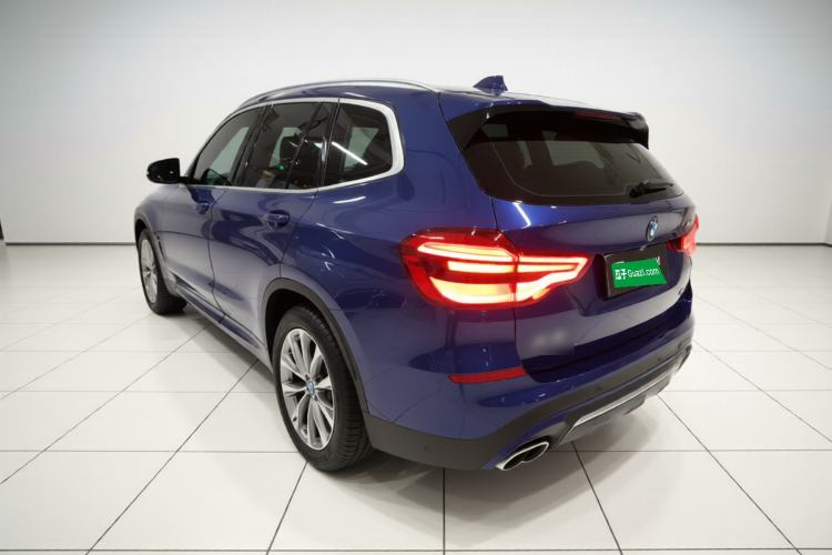 Used BMW X3 2020 xDrive25i Luxury Package Rear Left 45 Deg