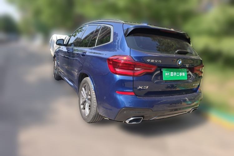 Used BMW X3 2020 xDrive28i M Sport Package Rear Left 45 Deg