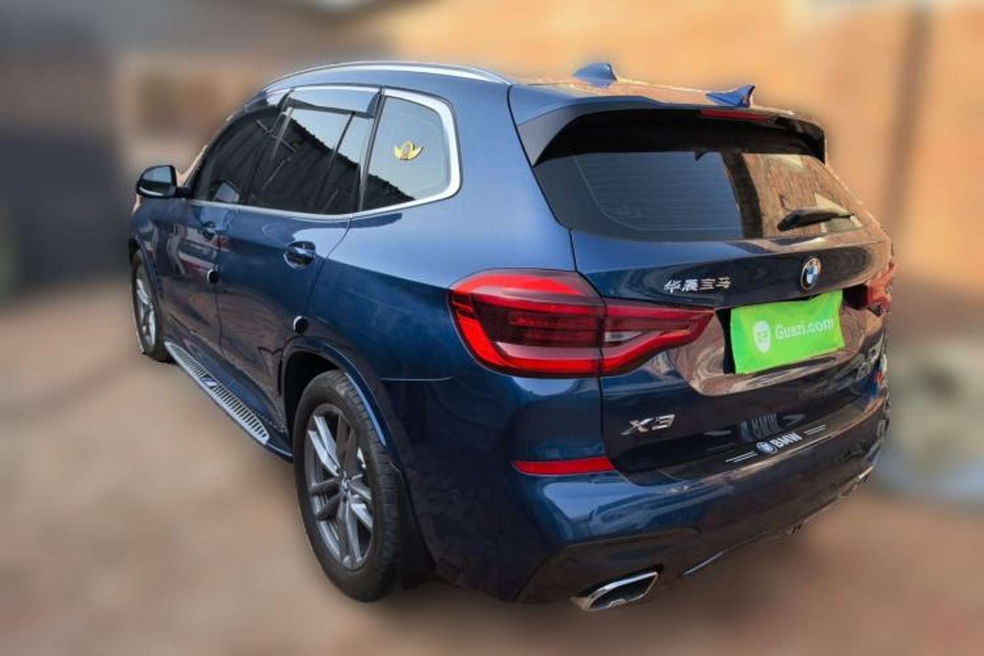 Used BMW X3 2020 xDrive25i M Sport Package Rear Left 45 Deg