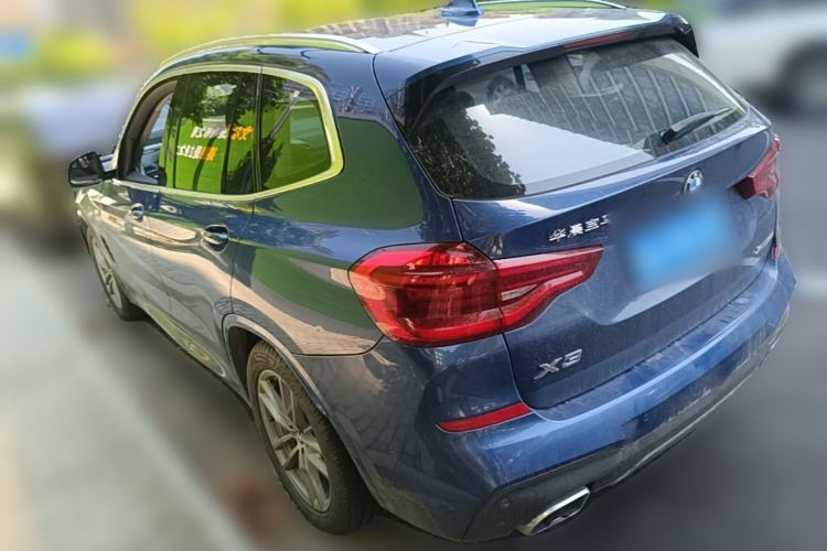 Used BMW X3 2020 xDrive25i M Sport Package Rear Left 45 Deg