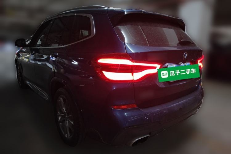 Used BMW X3 2020 xDrive25i M Sport Package Rear Left 45 Deg