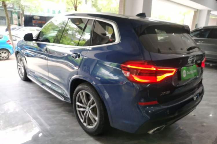 Used BMW X3 2020 xDrive28i M Sport Package Rear Left 45 Deg