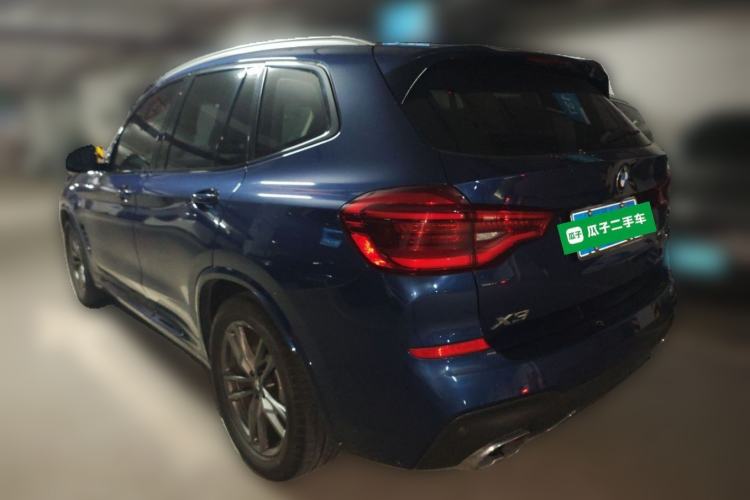 Used BMW X3 2020 xDrive28i M Sport Package Rear Left 45 Deg