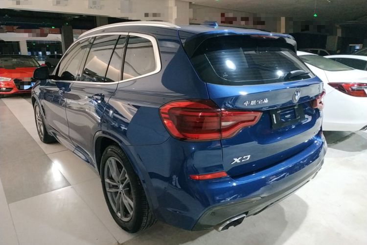 Used BMW X3 2020 xDrive28i M Sport Package Rear Left 45 Deg