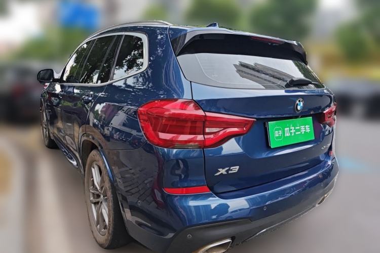 Used BMW X3 2020 xDrive28i M Sport Package Rear Left 45 Deg