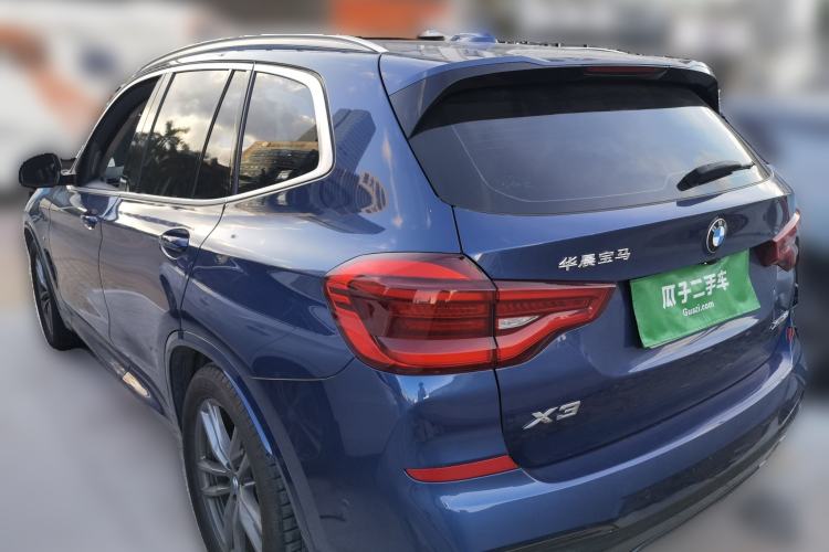 Used BMW X3 2020 xDrive28i M Sport Package Rear Left 45 Deg
