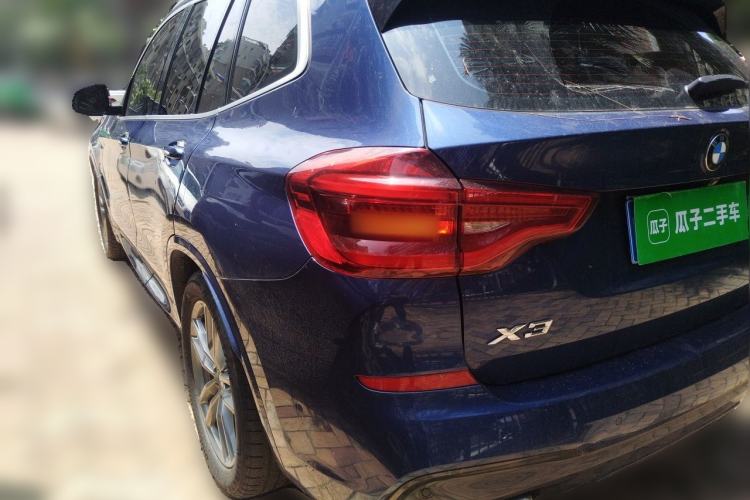 Used BMW X3 2020 xDrive28i M Sport Package Rear Left 45 Deg