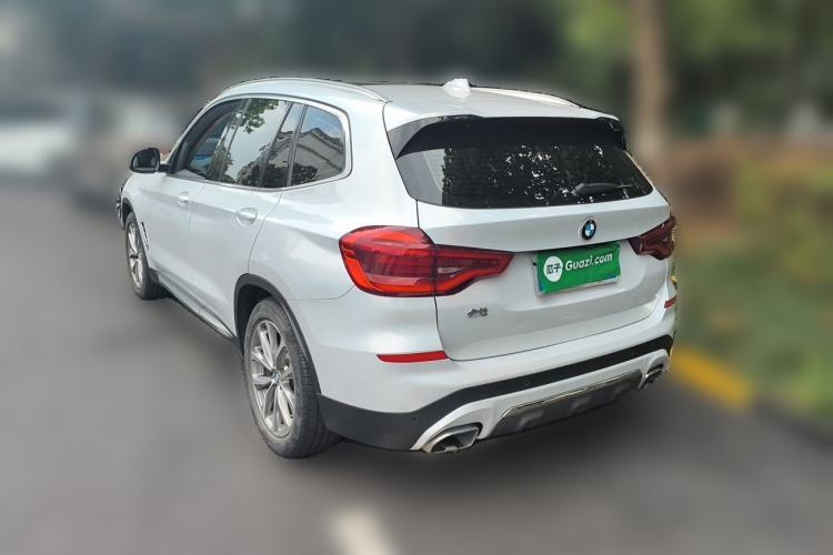 Used BMW X3 2020 xDrive25i Luxury Package Rear Left 45 Deg