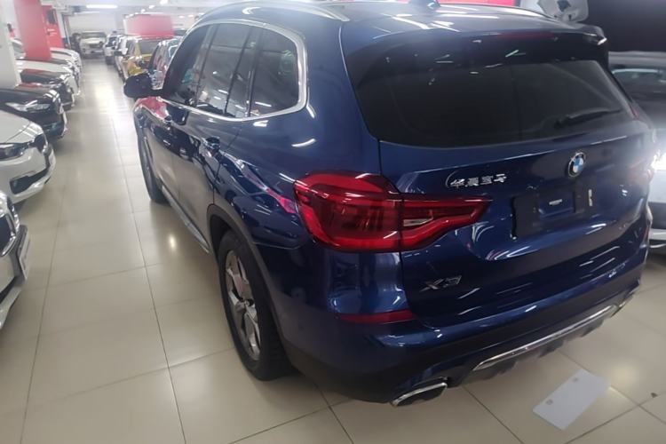 Used BMW X3 2020 xDrive28i Luxury Package Rear Left 45 Deg