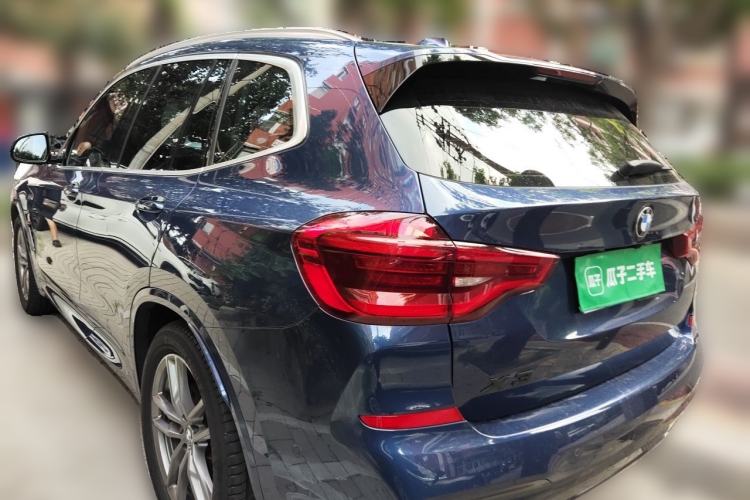 Used BMW X3 2020 xDrive28i M Sport Package Rear Left 45 Deg