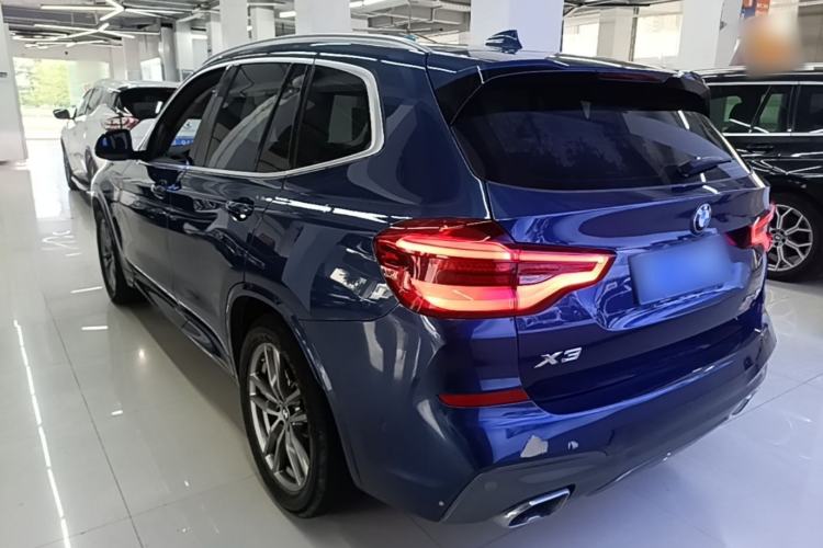 Used BMW X3 2020 xDrive28i M Sport Package Rear Left 45 Deg