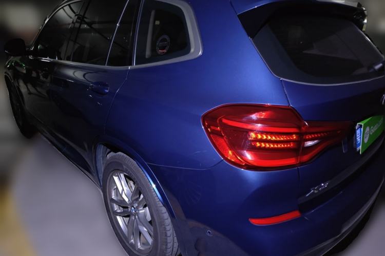 Used BMW X3 2020 xDrive28i M Sport Package Rear Left 45 Deg