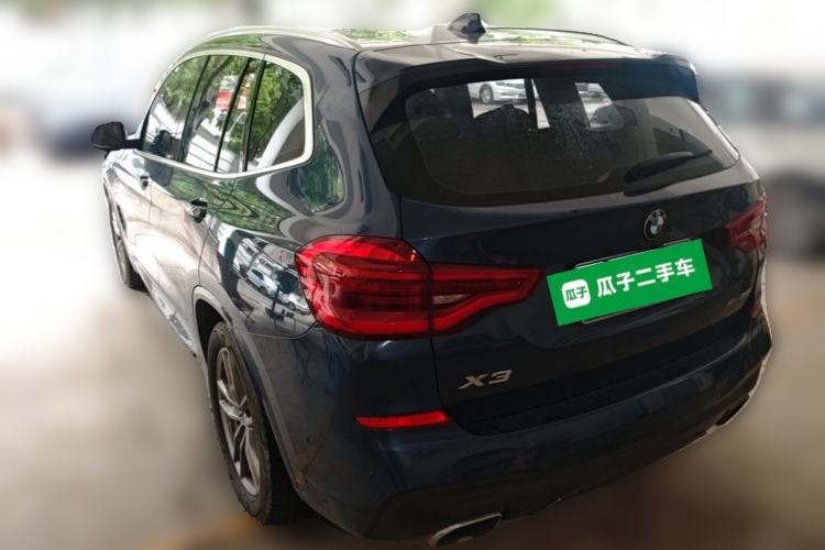 Used BMW X3 2020 xDrive28i M Sport Package Rear Left 45 Deg