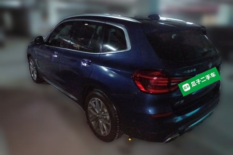 Used BMW X3 2020 xDrive25i Luxury Package Rear Left 45 Deg