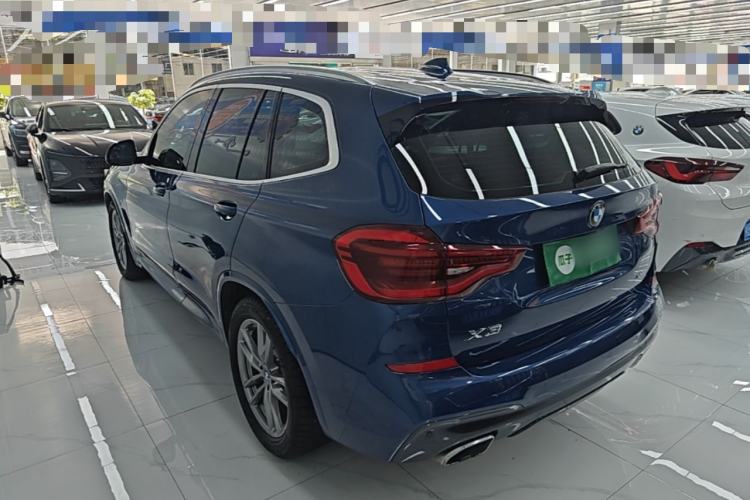 Used BMW X3 2020 xDrive25i M Sport Package Rear Left 45 Deg