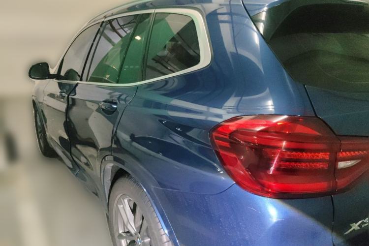 Used BMW X3 2020 xDrive25i M Sport Package Rear Left 45 Deg