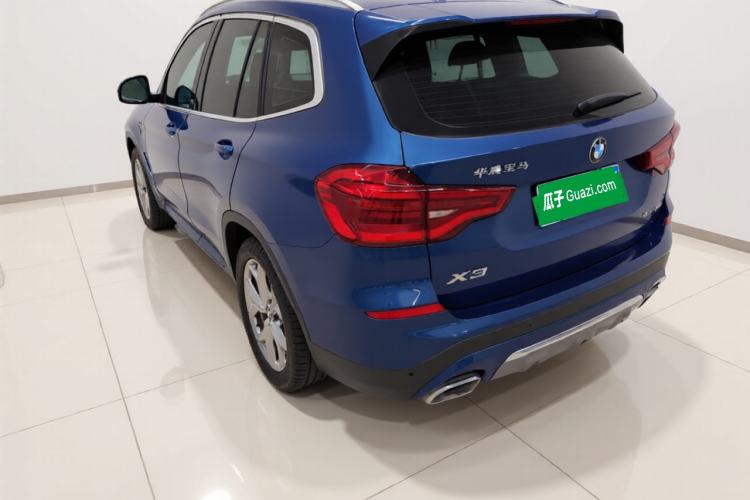 Used BMW X3 2020 xDrive28i Luxury Package Rear Left 45 Deg