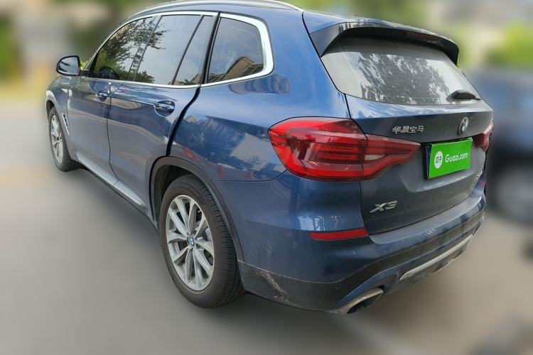 Used BMW X3 2020 xDrive25i Luxury Package Rear Left 45 Deg