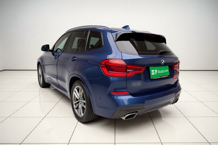 Used BMW X3 2020 xDrive25i M Sport Package Rear Left 45 Deg