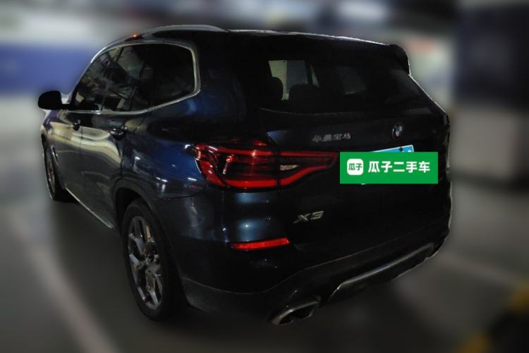 Used BMW X3 2020 xDrive28i Luxury Package Rear Left 45 Deg