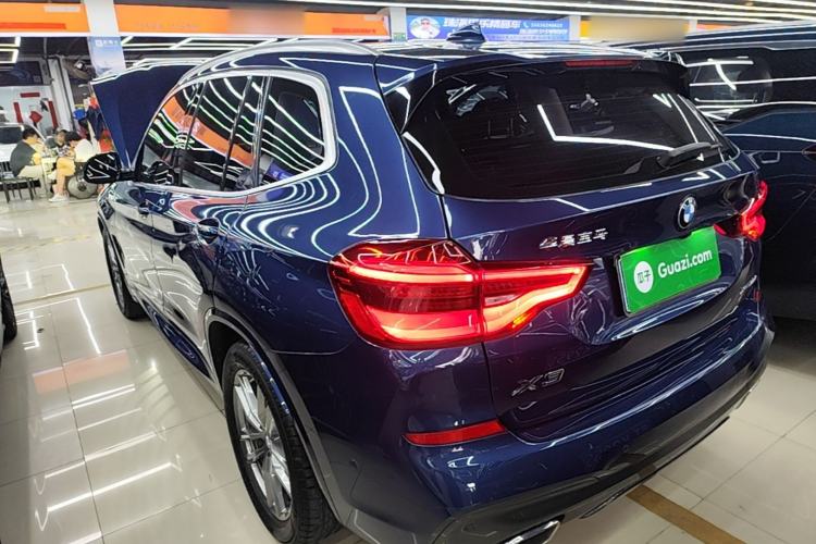 Used BMW X3 2020 xDrive28i M Sport Package Rear Left 45 Deg