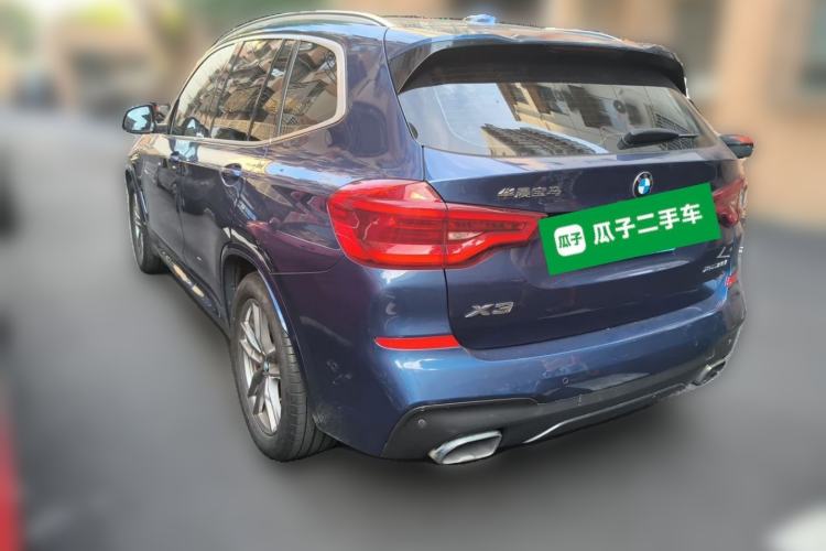 Used BMW X3 2020 xDrive28i M Sport Package Rear Left 45 Deg