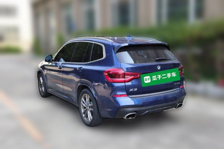 Used BMW X3 2020 xDrive25i M Sport Package Rear Left 45 Deg