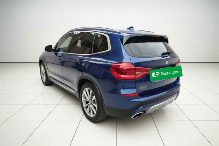 Used BMW X3 2020 xDrive25i Luxury Package Rear Left 45 Deg