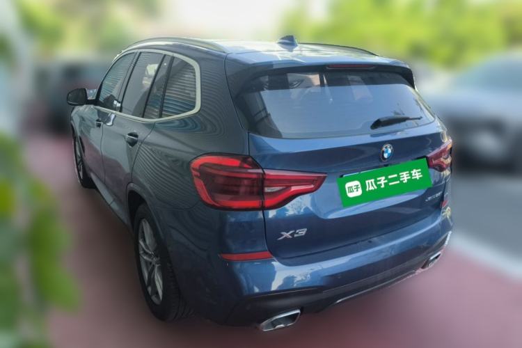 Used BMW X3 2020 xDrive25i M Sport Package Rear Left 45 Deg
