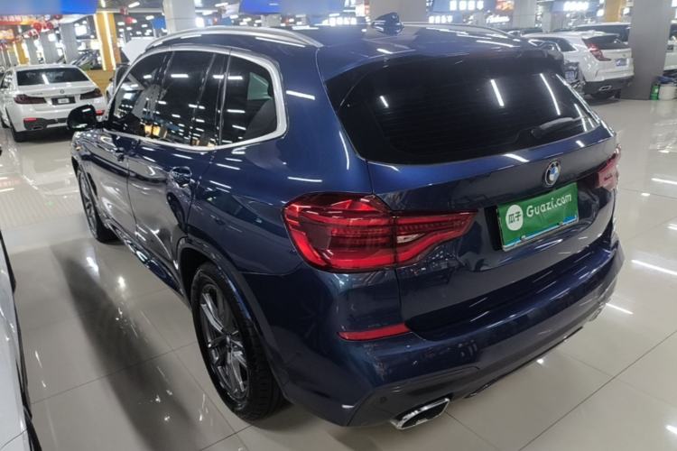 Used BMW X3 2020 xDrive28i M Sport Package Rear Left 45 Deg