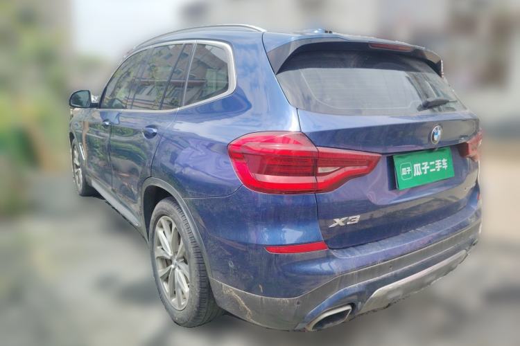 Used BMW X3 2020 xDrive25i M Sport Package Rear Left 45 Deg